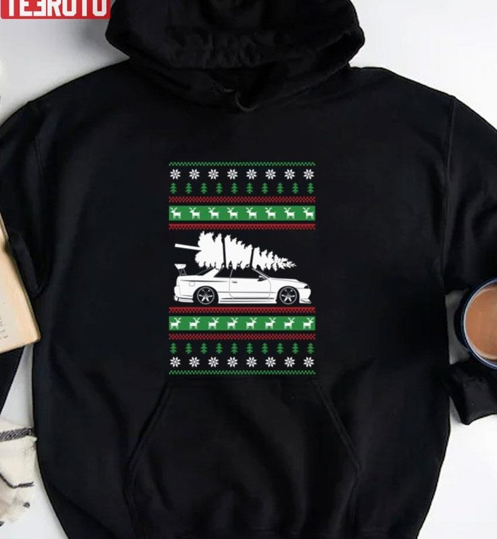 Nissan Skyline Gt R R32 Grisworld Christmas Perfect Gift Unisex Sweatshirt
