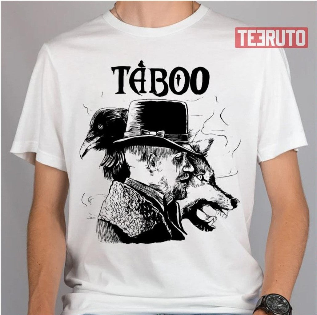 Raven And The Wolf Taboo Tom Hardy Unisex T-Shirt
