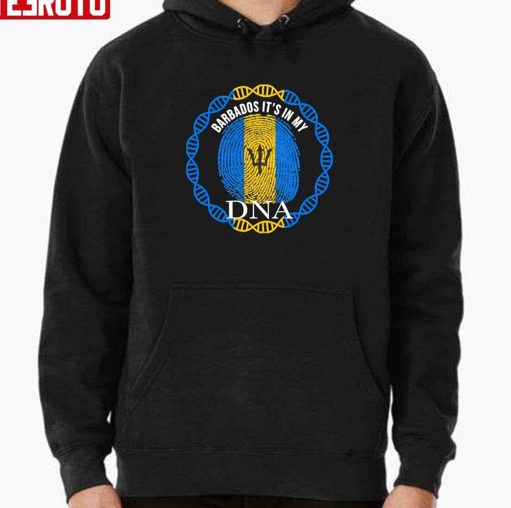 Barbados Its In My Dna Barbadian Flag Unisex Sweatshirt