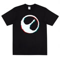 Space Fleet Glitched Black Mirror Unisex T-Shirt