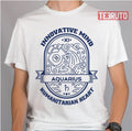 Scripts Of Aquarius Symbol Unisex T-Shirt
