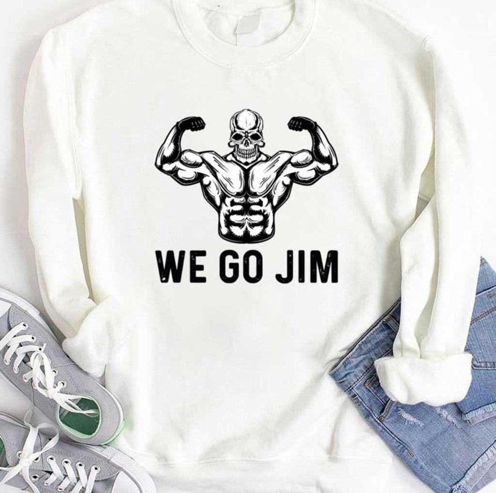 Skull We Go Jim Unisex T-Shirt