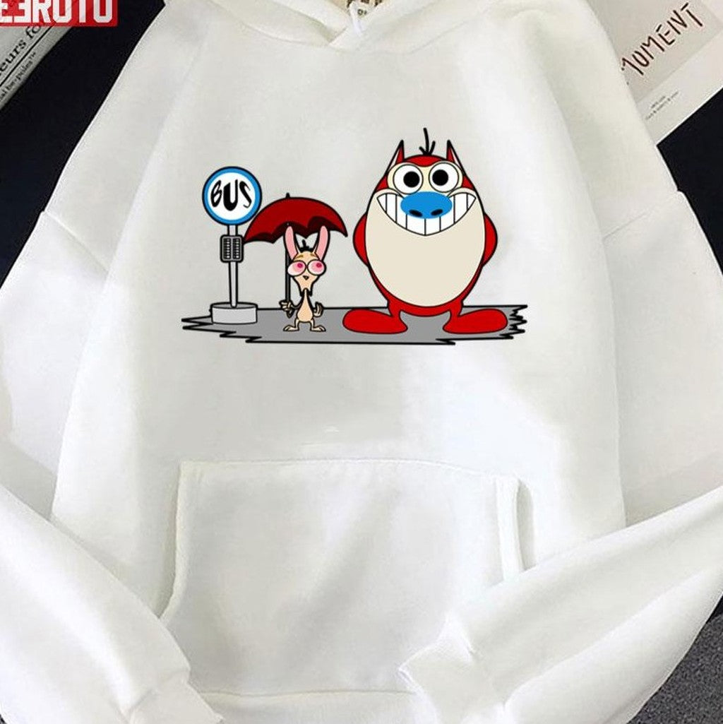 My Neighbor Stimpy The Ren &amp; Stimpy Show My Neighbor Totoro Unisex T-shirt
