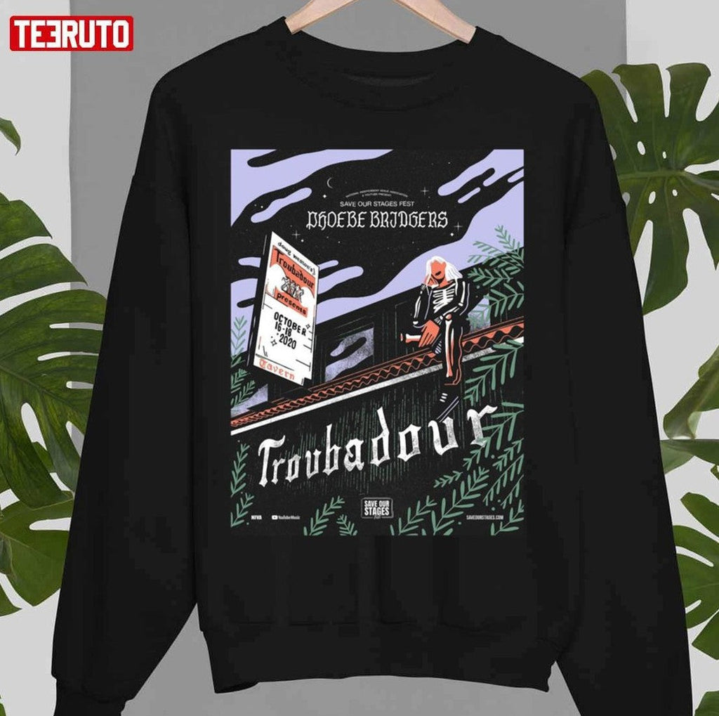 Phoebe Bridgers Troubadour Racerback Unisex Sweatshirt