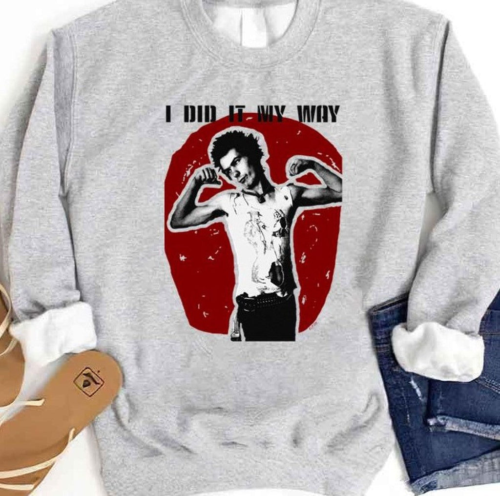 Sid Vicious I Did It My Way Unisex Sweatshirt
