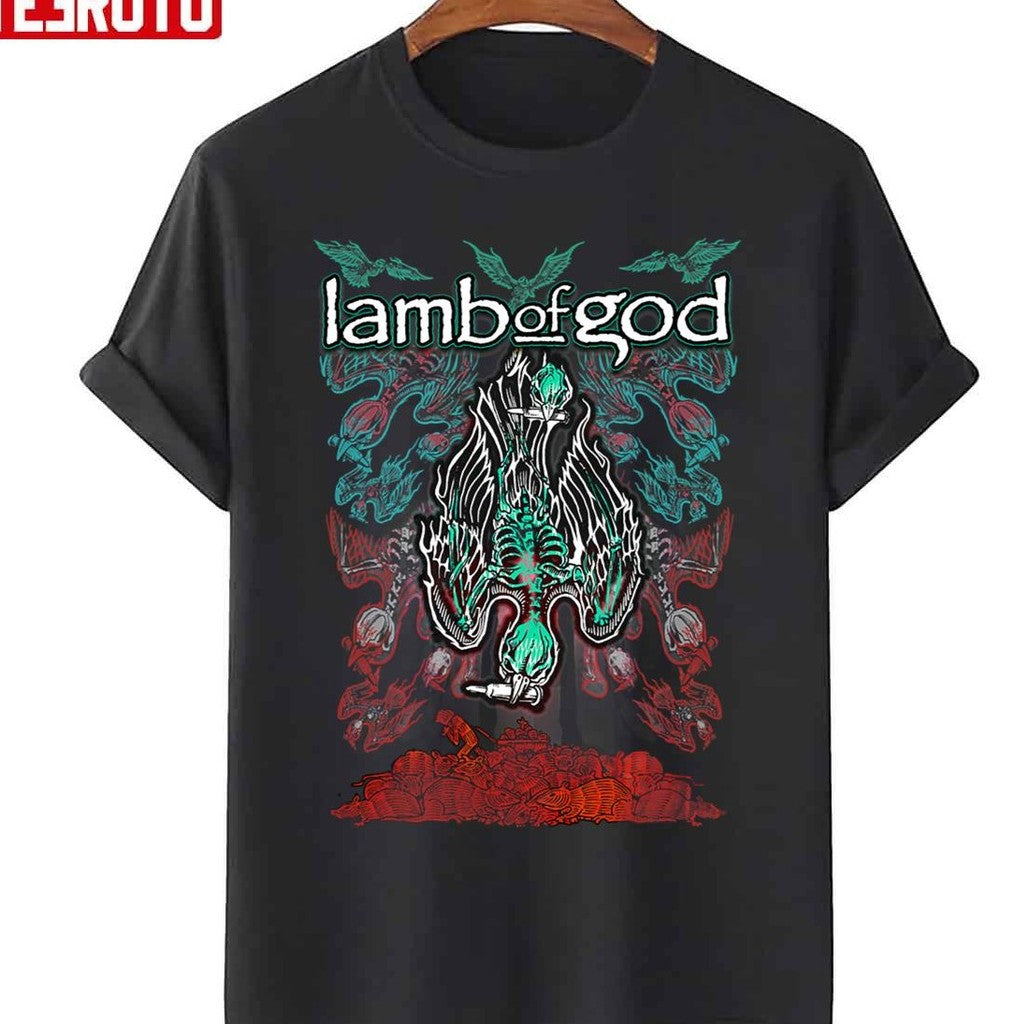 Ashes Of The Wake Lamb Of God Art Unisex Hoodie
