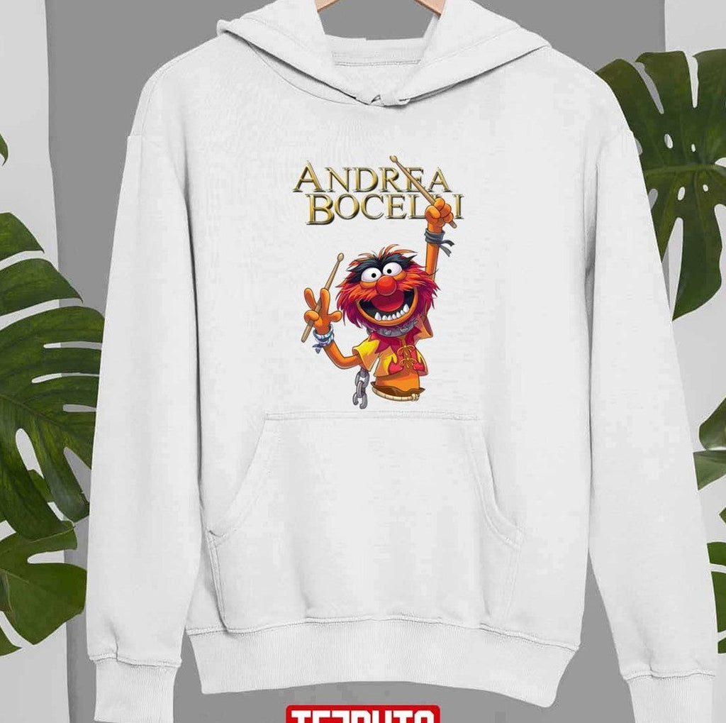 Muppet Animal Drummer X Andrea Bocelli Unisex Sweatshirt
