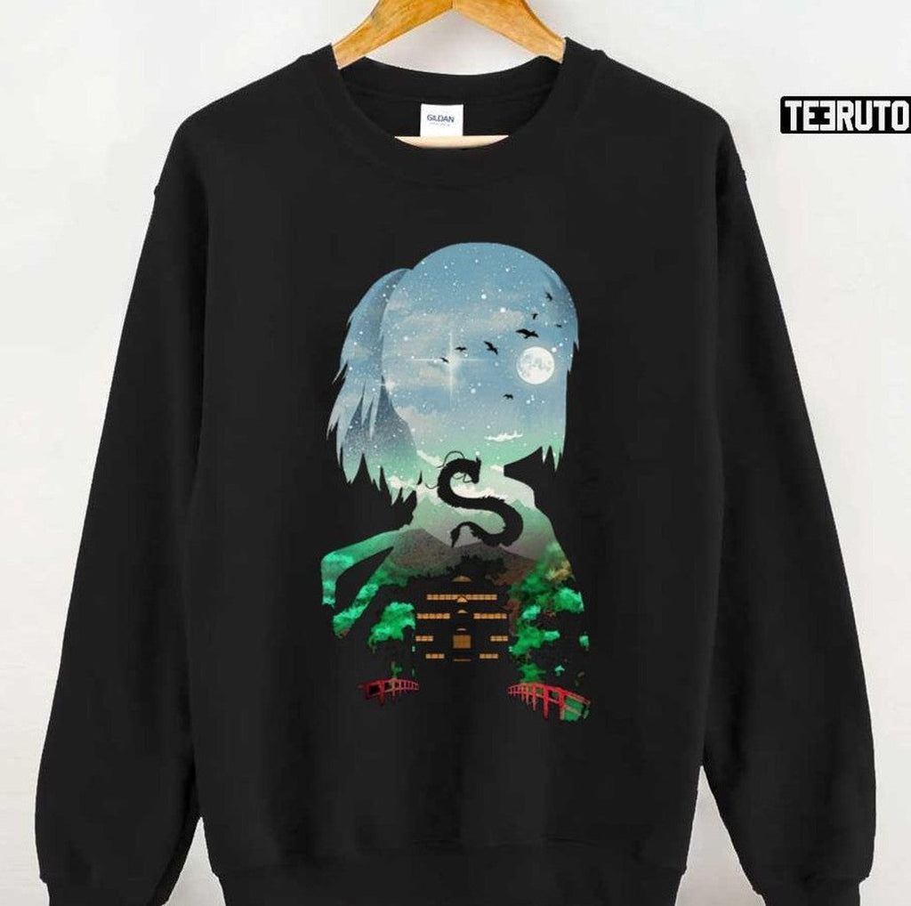 Spirited Away Chihiro Japanese Ghibli Vintage Unisex T-shirt
