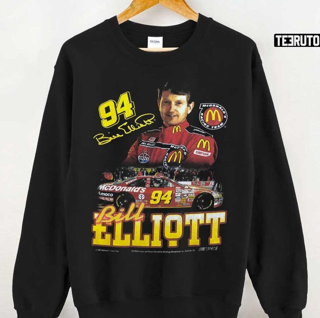 Bill Elliott 94 Racing Vintage Retro Unisex Sweatshirt