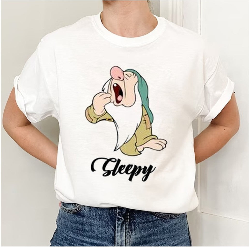 Sleepy In Seven Dwarfs Unisex T-Shirt