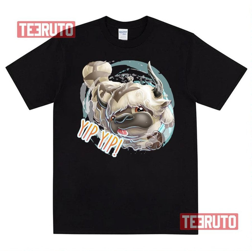 Appa Yip Yip Cute Design Avatar The Best Airbender Unisex T-Shirt
