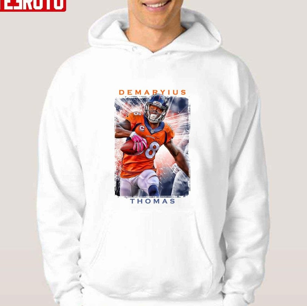 Number 88 Demaryius Thomas Gift Graphic Unisex Hoodie