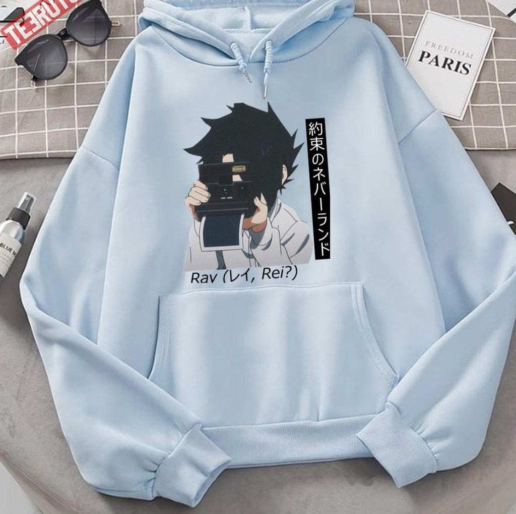 Photographer The Promised Neverland Ray Unisex Hoodie