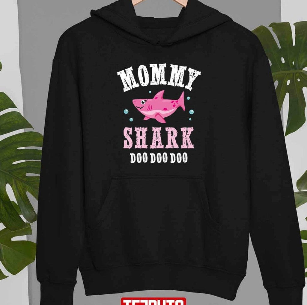 Mommy Shark Doo Doo Doo Super Cute For Mother Sweatshirt