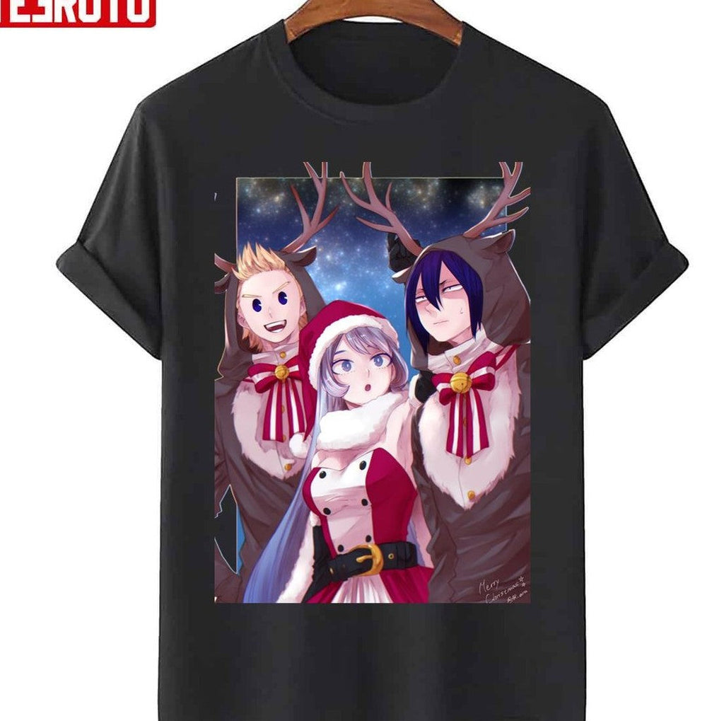 The Big Three Boku No Hero Academia In Christmas Unisex T-Shirt
