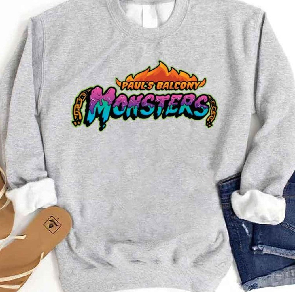 Paul's Balcony Monsters Unisex Sweatshirt