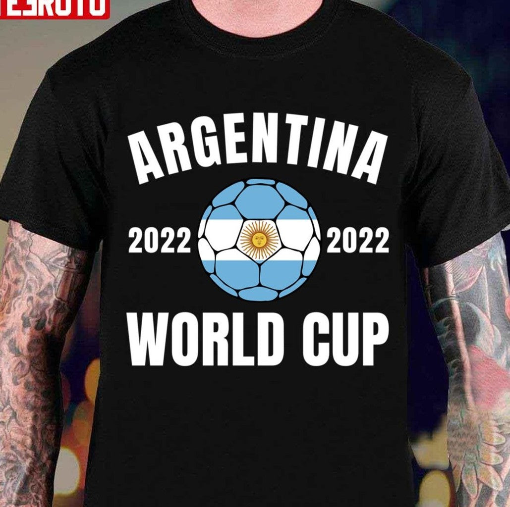 Argentina Mundial 2022 World Cup Unisex T-shirt