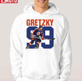 The 99 Wayne Gretzkys The White Tornado Unisex Hoodie