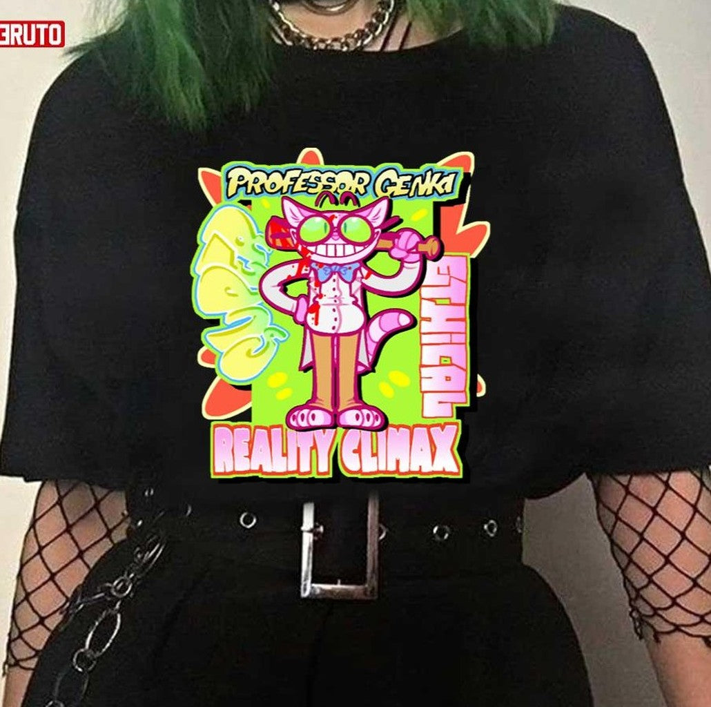 Professor Genki Saints Row Character Art Unisex T-shirt