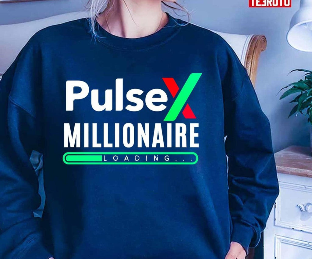 Pulsex Crypto Millionare Logo Unisex T-Shirt