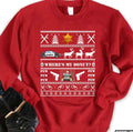 Police Cop Deputy Sheriff Christmas Unisex Sweatshirt
