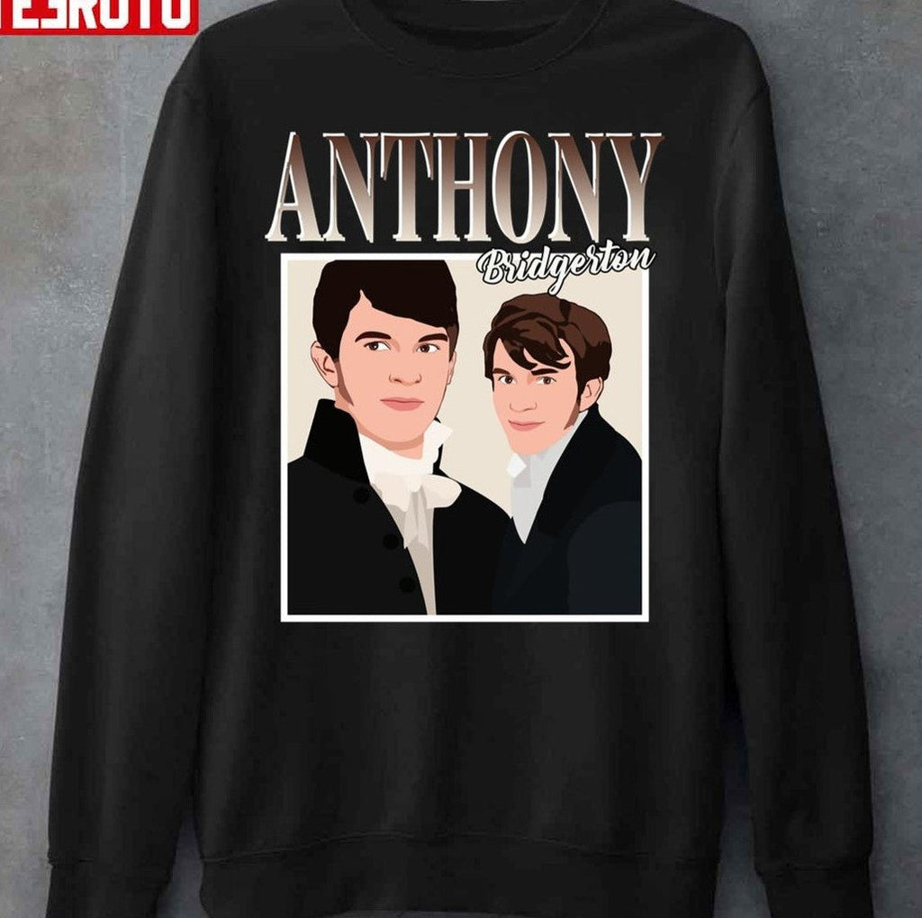 Anthony Bridgerton Vintage Art 90s Unisex Sweatshirt