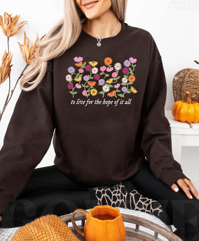 To Live For The Hope of It All Flower Shirts, Surprise Song Piano SweatshirtHoodie, It Was Rare I Was There Gifts for Fans