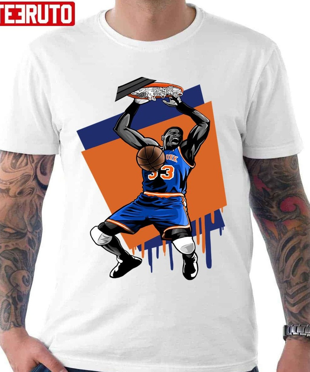 Nba Legends Patrick Ewing The Dunk Unisex Hoodie