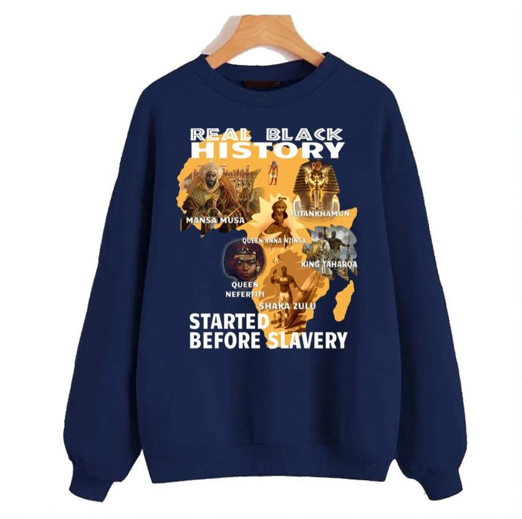 Black Consciousness Real Black History Unisex Sweatshirt