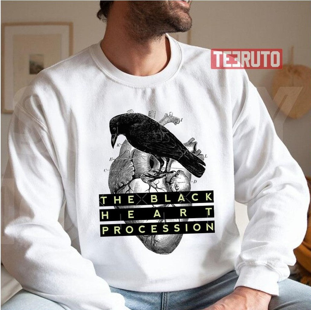 The Black Heart Procession Crow The Cult Unisex Sweatshirt