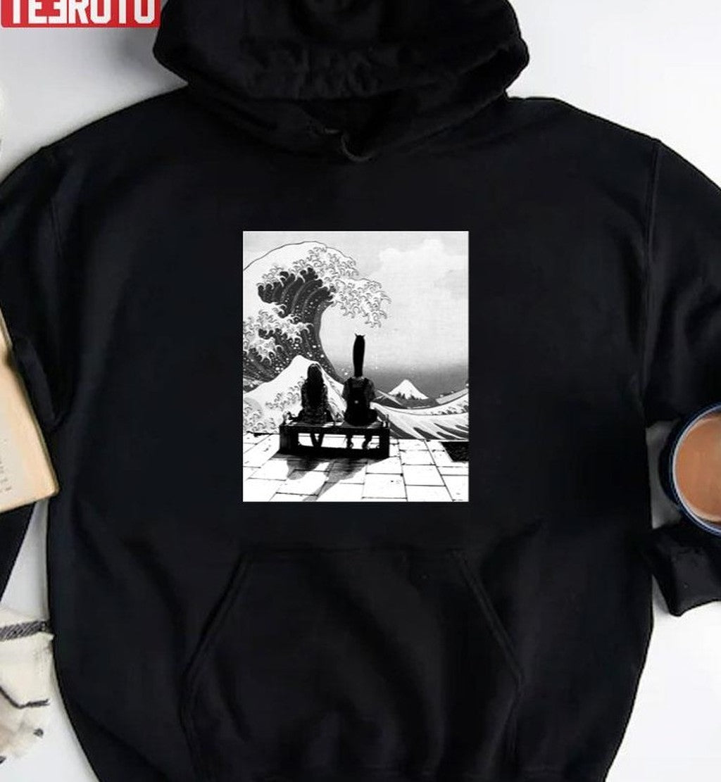 Punpun + Aiko Great Wave Unisex T-Shirt