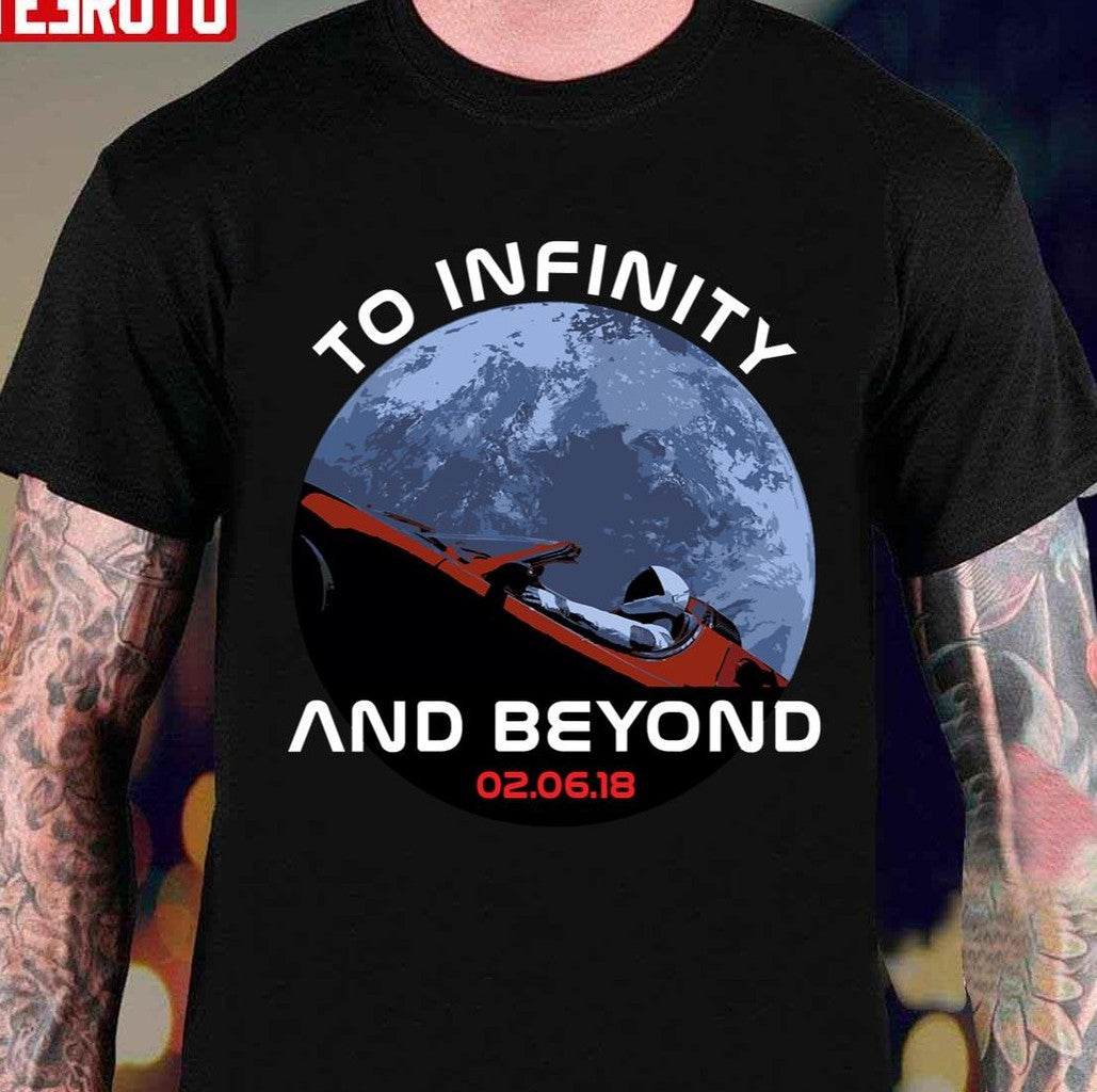 Starman To Infinity And Beyond Unisex Sweatshirt