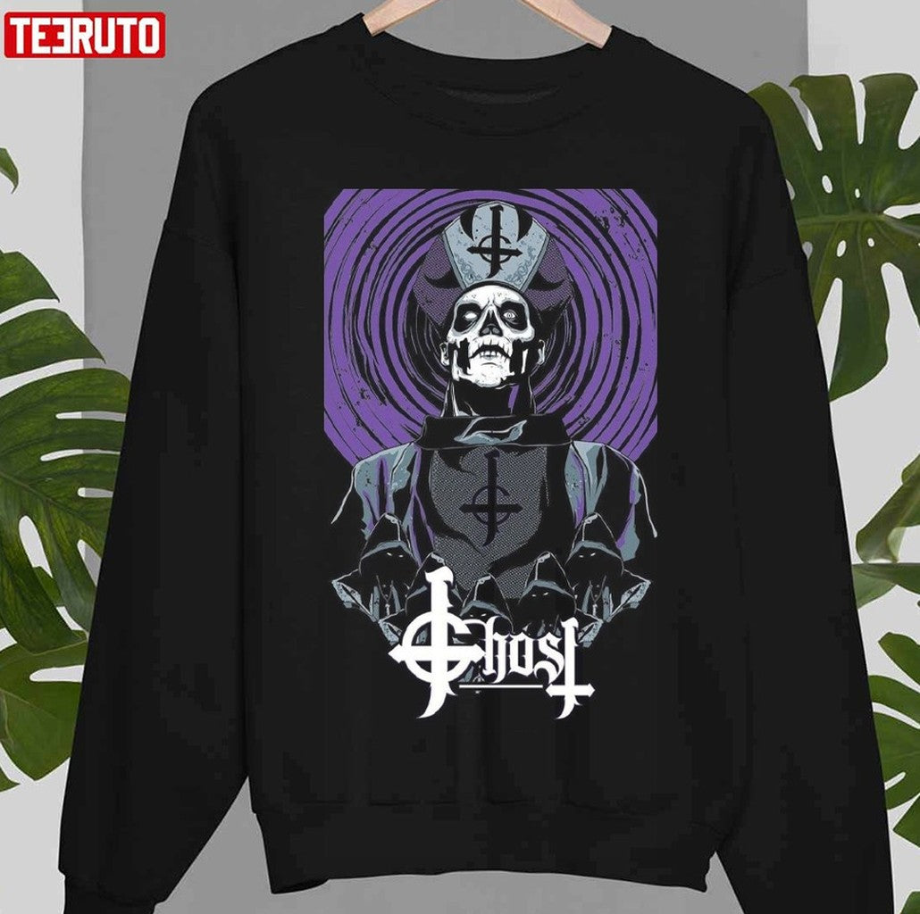 Scary Priest 90s Music Art Thr Ghost Band Unisex Sweatshirt