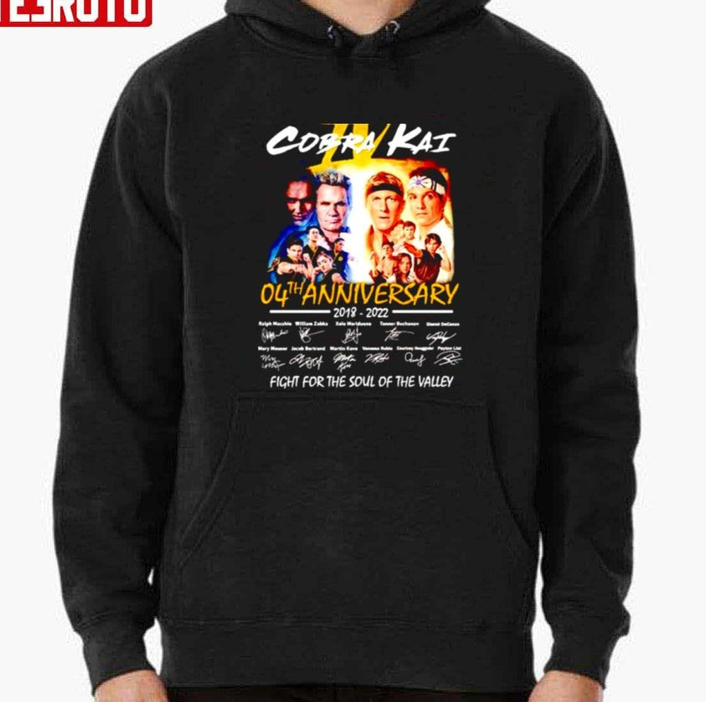 4th Anniversary Cobra Kai Design Unisex T-Shirt