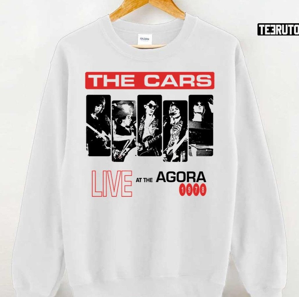 Panorama The Cars Live At Agora Unisex T-Shirt