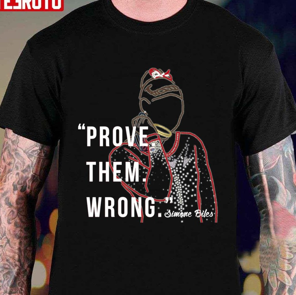 Prove Them Wrong Simone Biles Unisex Hoodie