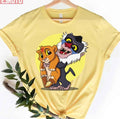 Baby Simba And Rafiki The Lion King Unisex T-Shirt