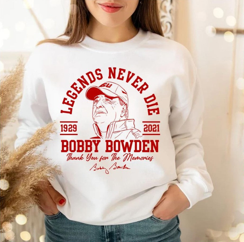 Rip Bobby Bowden Thank You For The Memories Unisex Sweatshirt
