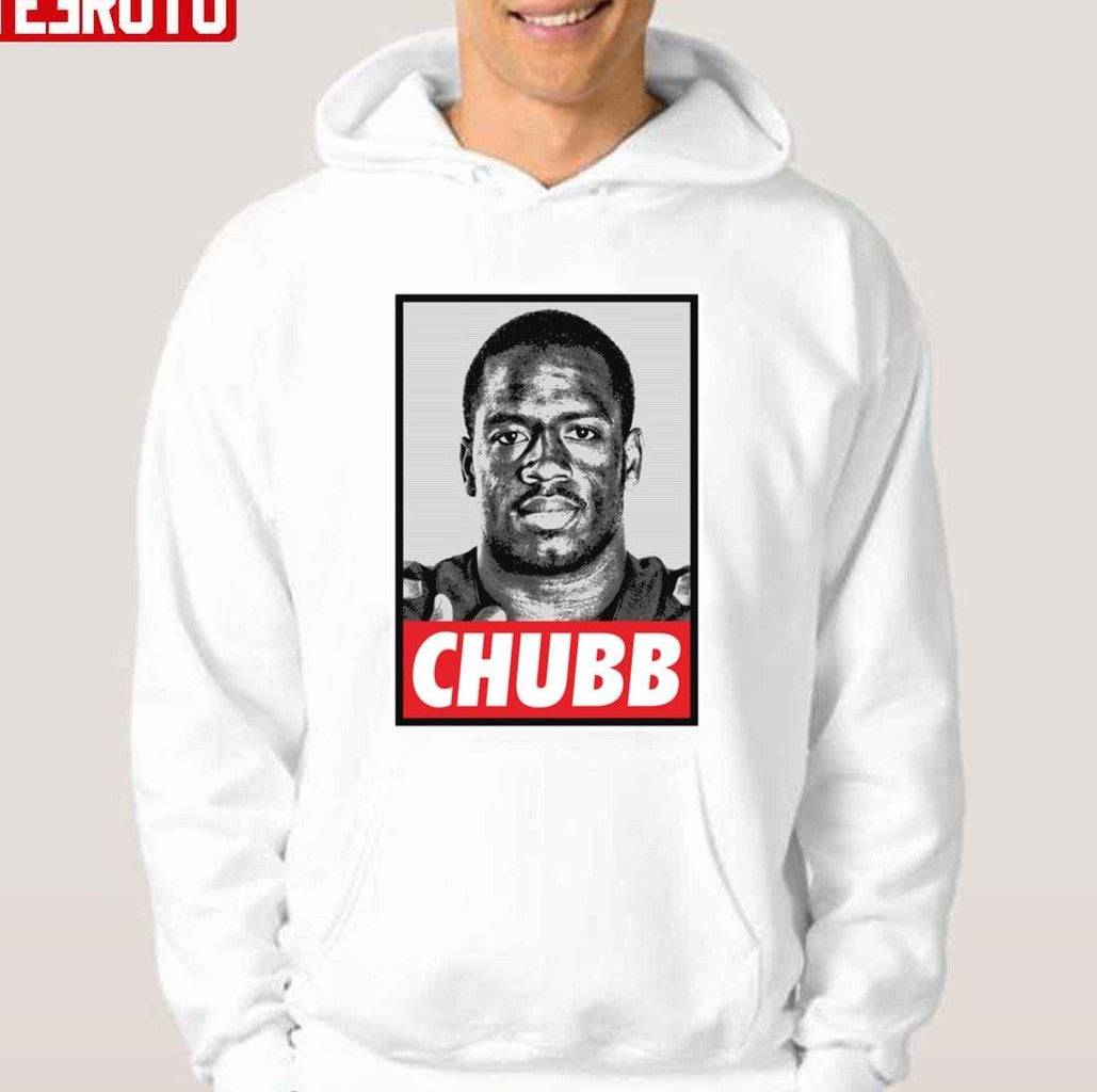Obey Nick Chubb Design Unisex T-shirt