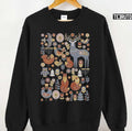 Scandinavian Folk Art Christmas Norwegian Cottage Unisex Sweatshirt
