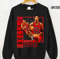 Scottie Pippen Basketball Legend Chicago Signature Unisex Sweatshirt