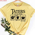 Taters Potatos Logo Design Unisex T-Shirt