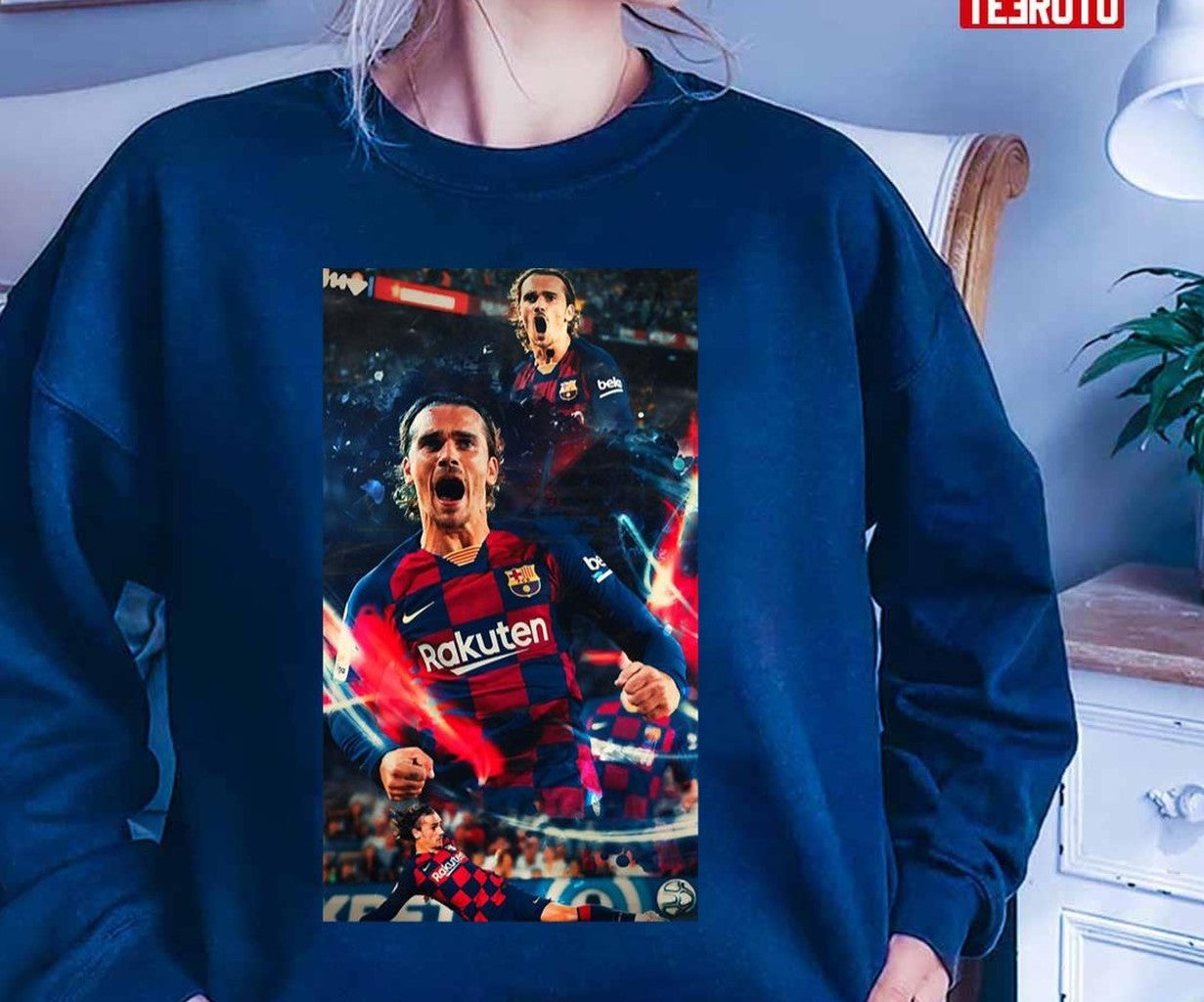 Antoine Griezmann La Liga Atlético Madrid Soccer Unisex T-Shirt