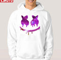 Space Painted Marshmello Unisex Hoodie