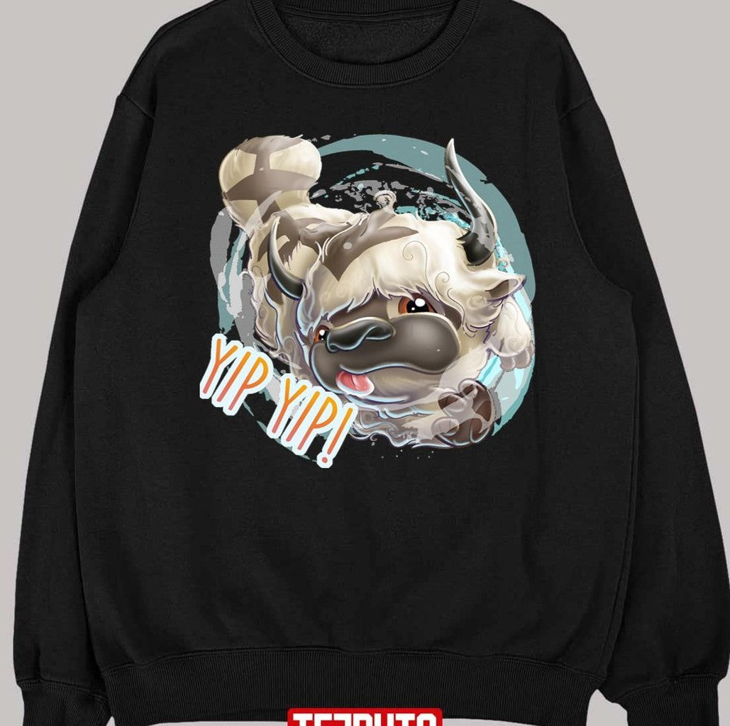 Appa Yip Yip Cute Design Avatar The Best Airbender Unisex T-Shirt