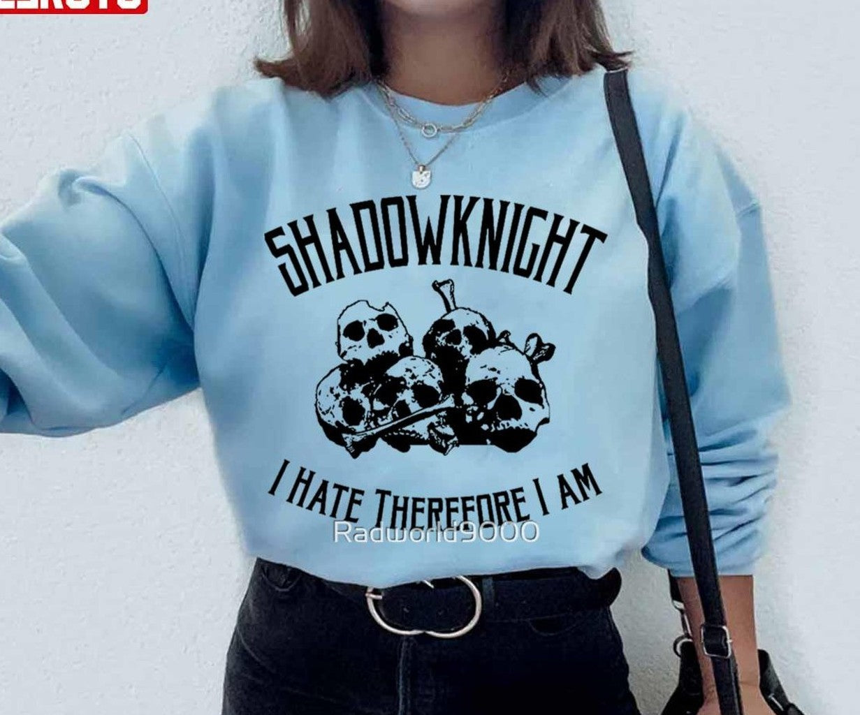 Shadowknight Skull Art Everquest 2 Unisex Sweatshirt