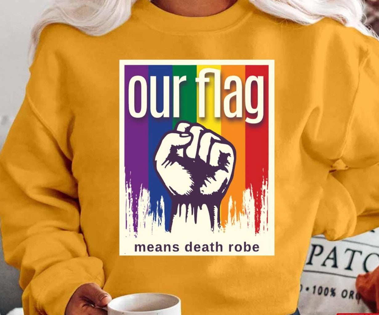 Our Flag Means Death Robe Rainobow Unisex T-Shirt