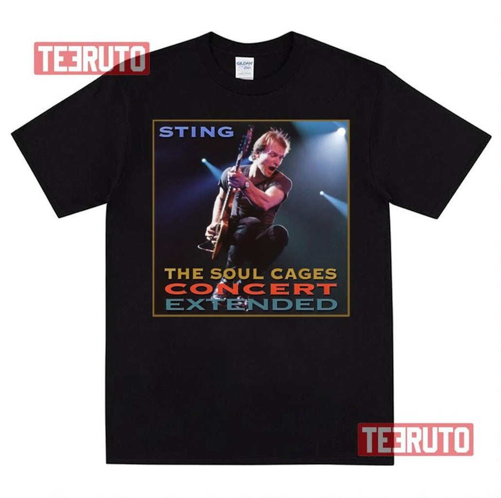 Sting The Soul Cages Tour Unisex T-Shirt
