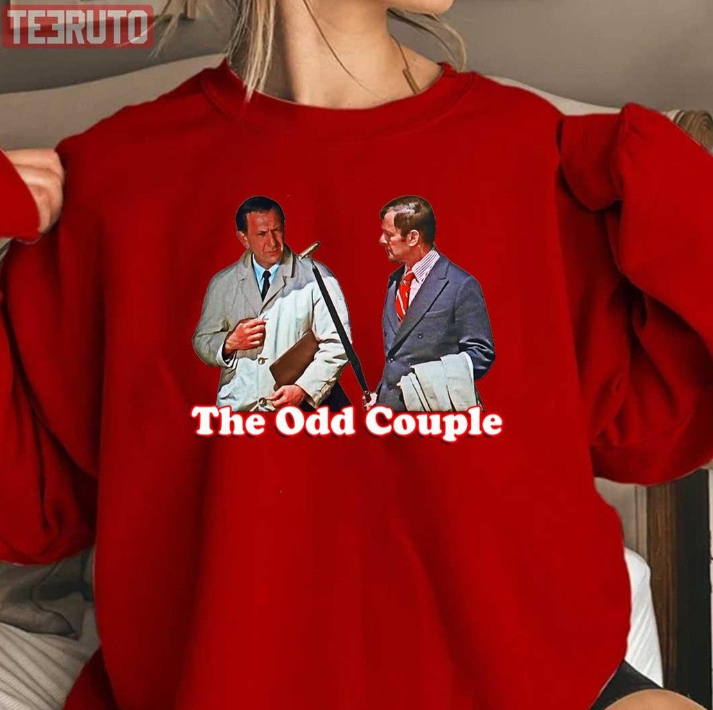 Retro Throwback The Odd Couple Felix And Oscar Tribute Unisex Sweatshirt
