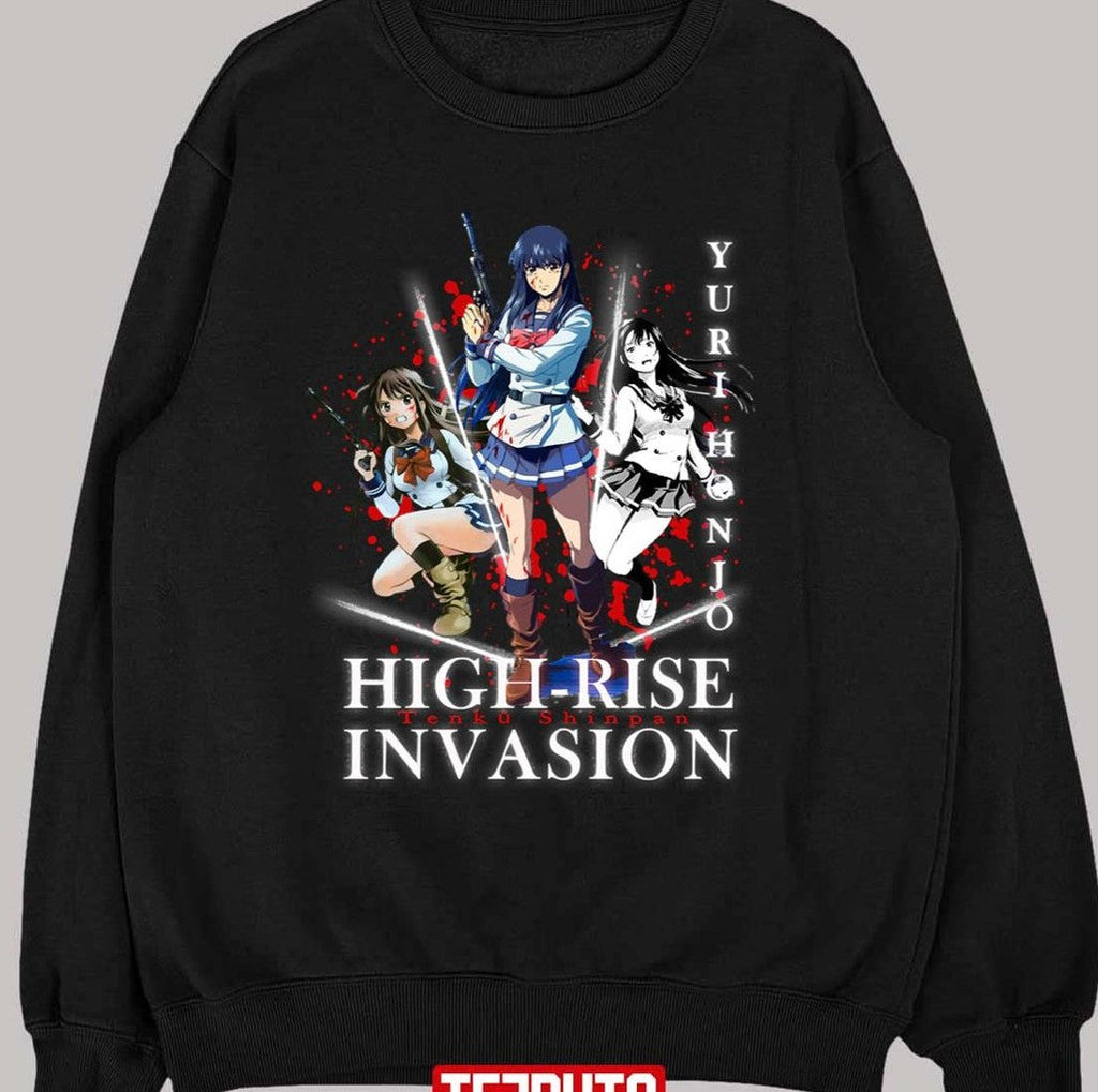 Tenku Shinpan Yuri Honjo  High Rise Invasion Retro Unisex T-Shirt